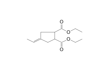 4-Ethylidenecyclopentane-1,2-dicarboxylic acid diethyl ester