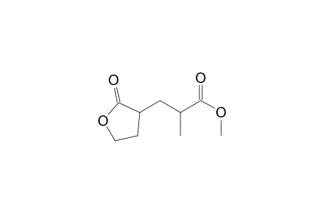 2-[2-(methoxycarbonyl)propyl]-.gamma.-butyrolactone