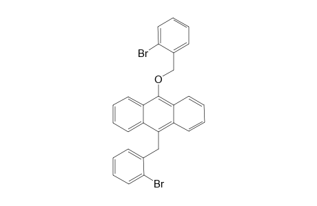 9-[(2-bromophenyl)methoxy]-10-[(2-bromophenyl)methyl]anthracene
