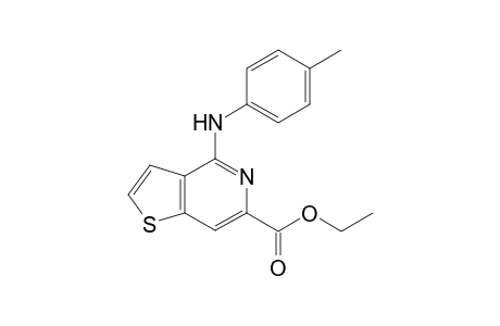 Ethyl 1-[N-(4-Methylphenyl)amino]thieno[3,2-c]pyridine-3-carboxylate
