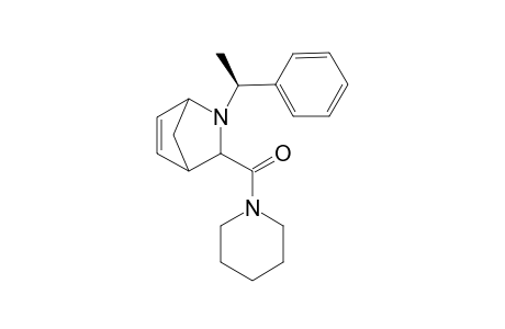 2-((S)-1-Phenylethyl)-2-azabicyclo[2.2.1]hept-5-en-3-yl]piperidin-1-ylmethanone