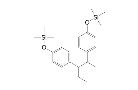 [4-(1-Ethyl-2-(4-[(trimethylsilyl)oxy]phenyl)butyl)phenoxy](trimethyl)silane