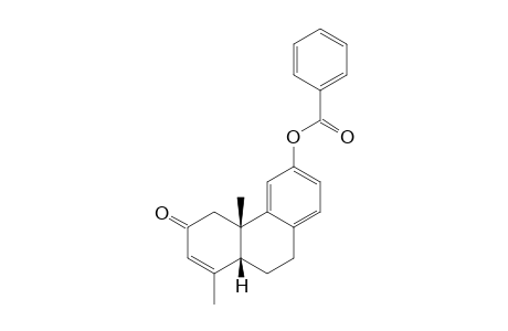 2-Oxo-19-nor-5.beta.-podocarpa-3,8,11,13-tetraen-12-yl Benzoate