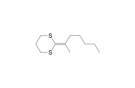 1,3-Dithiane, 2-(1-methylhexylidene)-