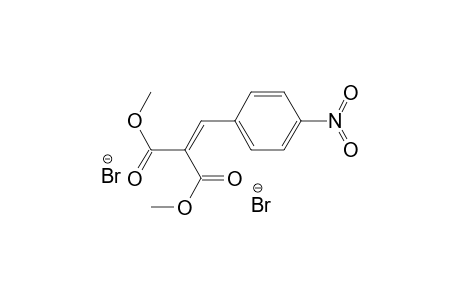 Dimethyl (p-nitrobenzylidene)malonate dibromide
