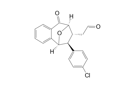 2-[(5R,6R,7R,8S)-6-(4-chlorophenyl)-9-oxo-6,7,8,9-tetrahydro-5H-5,8-epoxybenzo[7]annulen-7-yl]acetaldehyde