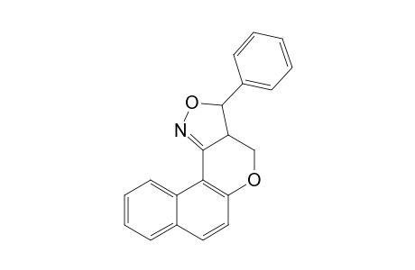 (+-)-3-Phenyl-3a,4-dihydro-3H-benzo[5,6]chromeno[4,3-c]isoxazole