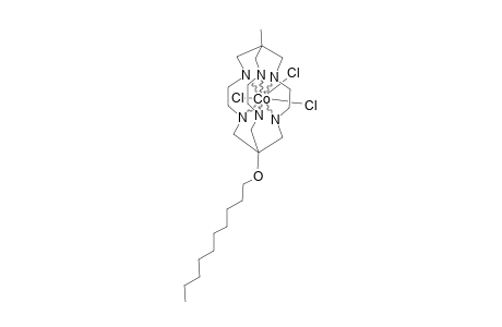 1-DECYLOXY-8-METHYL-3,6,10,13,16,19-HEXAAZABICYClO-[6.6.6]-ICOSANYL-COBALTCHLORIDE-III;1-DECYLOXY-8-METHYL-SARCOPHAGINYL-COBALTCHLORIDE-III