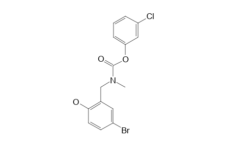 3-CHLOROPHENYL-N-(5-BROMO-2-HYDROXYBENZYL)-CARBAMATE