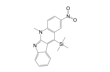 2-NITRO-11-TRIMETHYLSILYL-NEOCRYPTOLEPINE