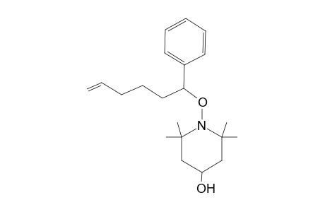 2,2,6,6-Tetramethyl-1-(1-phenylhex-5-enyloxy)piperdin-4-ol