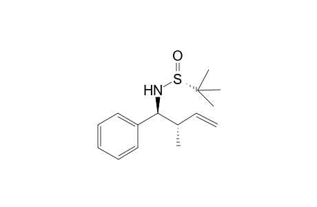 (1S,2S,RS)-N-tert-Butanesulfinyl-1-phenyl-2-methylbut-3-en-1-amine