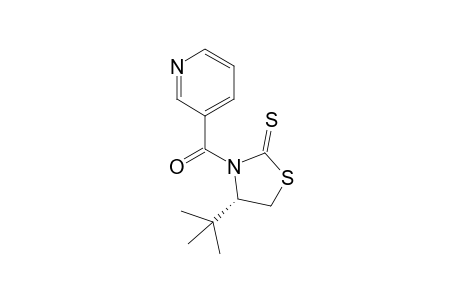 (4S)-(4-tert-Butyl-2-thioxo-1,3-thiazolidin-3-yl)pyridin-3-ylmethanone
