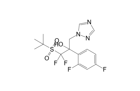 2-(2,4-Difluorophenyl)-1,1-difluoro-1-(tert-butylsulfonyl)-3-(1H-1,2,4-triazol-1-yl)-2-propanol