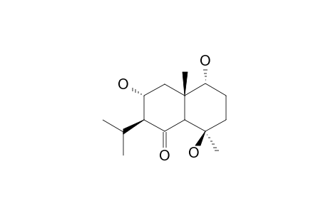 1-ALPHA,4-BETA,8-ALPHA-TRIHYDROXYEUDESMAN-6-ONE