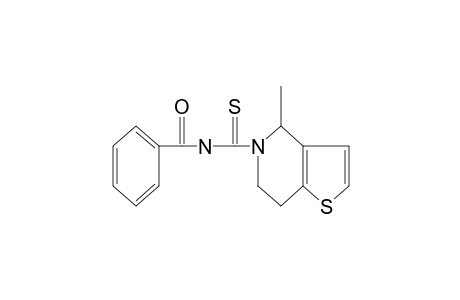 N-benzoyl-4-methyl-4,5,6,7-tetrahydrothiothieno[3,2-c]pyridine-5-carboxamide