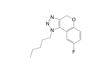 8-Fluoro-1-n-pentyl-1,4-dihydrochromeno[4,3-d]-1,2,3-triazole