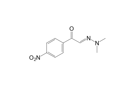 1-(p-nitrophenyl)glyoxal, 2-dimethylhydrazone