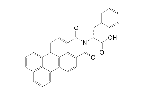 (R)-N-(.alpha.-Carboxyphenylethyl)perylene-3,4-dicarboximide