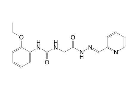 N-(2-ethoxyphenyl)-N'-{2-oxo-2-[(2E)-2-(2-pyridinylmethylene)hydrazino]ethyl}urea