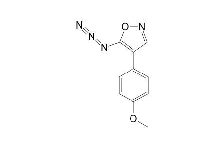 5-Azido-4-(4-methoxyphenyl)isoxazole