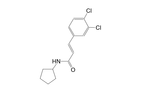 (2E)-N-cyclopentyl-3-(3,4-dichlorophenyl)-2-propenamide