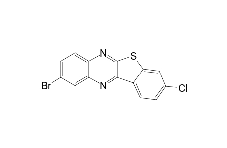 9-Bromanyl-3-chloranyl-[1]benzothiolo[2,3-b]quinoxaline