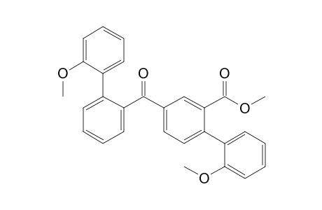 Methyl 2'-methoxy-4-(2'-methoxybiphenylcarbonyl)biphenyl-2-carboxylate