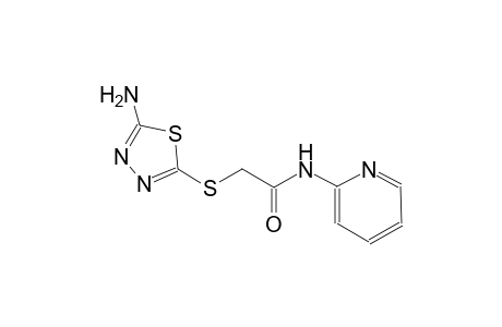 2-[(5-Amino-1,3,4-thiadiazol-2-yl)sulfanyl]-N-(2-pyridinyl)acetamide