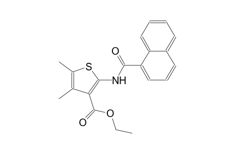 Ethyl 4,5-dimethyl-2-(1-naphthoylamino)-3-thiophenecarboxylate