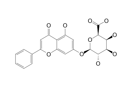 CHRYSIN-7-O-BETA-GALACTOPYRANURONOSIDE