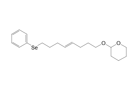 2-((E)-8-Phenylselanyl-oct-4-enyloxy)-tetrahydropyrane