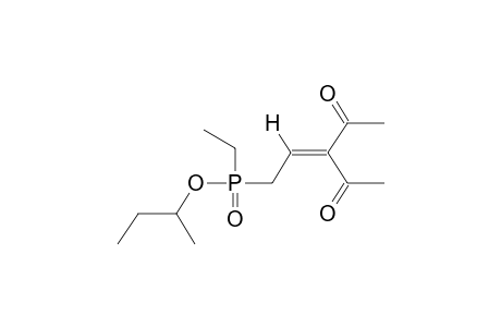 SEC-BUTYL 3,3-DIACETYLALLYL(ETHYL)PHOSPHINATE