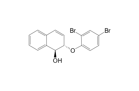 (1S,2S)-2-(2,4-Dibromophenoxy)-1,2-dihydronaphthalen-1-ol
