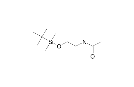 N-Acetylaminoethanol, tbdms derivative