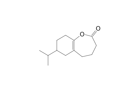 7-Isopropyl-4,5,6,7,8,9-hexahydro-3H-benzo[b]oxepin-2-one