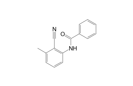 N-(2-Cyano-3-methylphenyl)benzamide