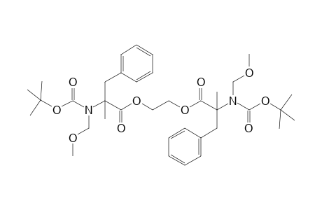 2-(tert-Butoxycarbonylmethoxymethylamino)-2-methyl-3-phenylpropionoic acid 2-[2-(tert-butoxycarbonylmethoxymethylamino)-2-methyl-3-phenylpropionyloxy]ethyl ester