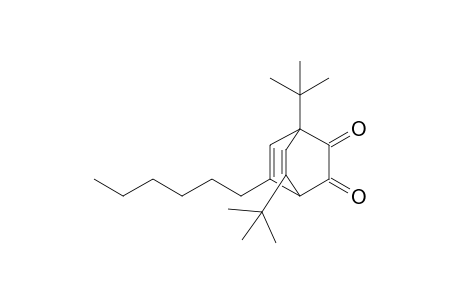 1,5-Di-tert-Butyl-8-n-hexylbicyclo[2.2.2]octa-5,7-dien-2,3-dione