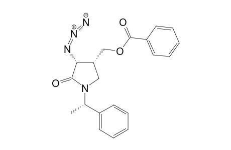 (3R,4R,1'S)-3-Azido-4-benzoyloxymethyl-1-(1'-phenylethl)pyrrolidin-2-one