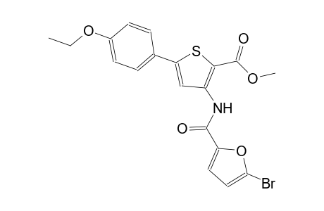 2-thiophenecarboxylic acid, 3-[[(5-bromo-2-furanyl)carbonyl]amino]-5-(4-ethoxyphenyl)-, methyl ester