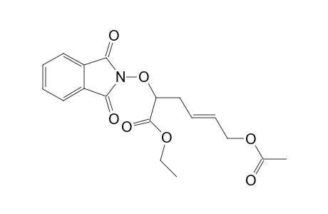 (E)-ethyl 6-acetoxy-2-((1,3-dioxoisoindolin-2-yl)oxy)hex-4-enoate