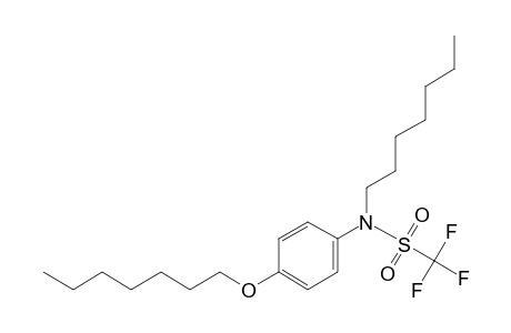 Methanesulfonamide, 1,1,1-trifluoro-N-heptyl-N-[4-(heptyloxy)phenyl]-