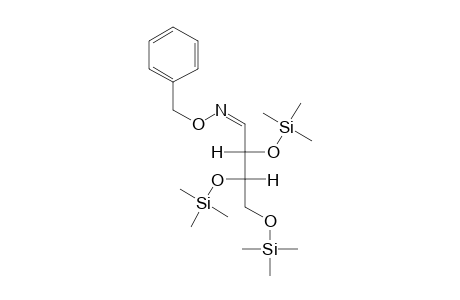 L-(+)-threose, tris(trimethylsilyl) ether, benzyloxime (isomer 2)