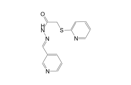 N'-[(E)-3-pyridinylmethylidene]-2-(2-pyridinylsulfanyl)acetohydrazide