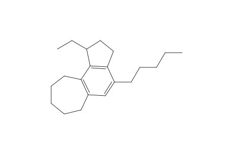 1-Ethyl-4-pentyl-1,2,3,6,7,8,9,10-octahydrocyclohepta[e]indene