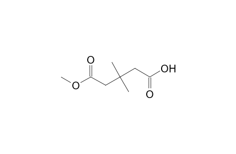 5-Methoxy-3,3-dimethyl-5-oxopentanoic acid