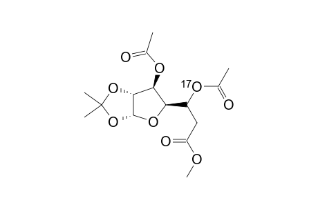 1,2-O-ISOPROPYLIDENE-ALPHA-D-GLUCOFURANOSE-5-17O-TRIACETATE