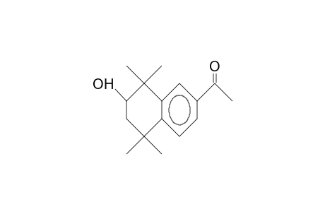 Ethanone, 1-(5,6,7,8-tetrahydro-7-hydroxy-5,5,8,8-tetramethyl-2-naphthalenyl)-