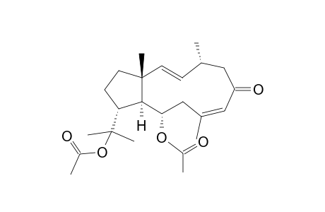 (7Z)-10,18-Diacetoxy-dolabella-2,7-dien-6-one